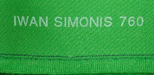 Simonis fésűsgyapjúból készült zöld posztó